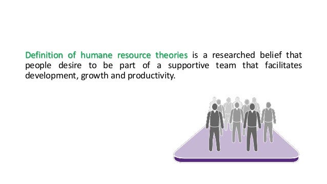 Human resource management theories