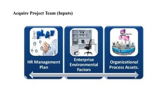 Acquire Project Team (Inputs)
 