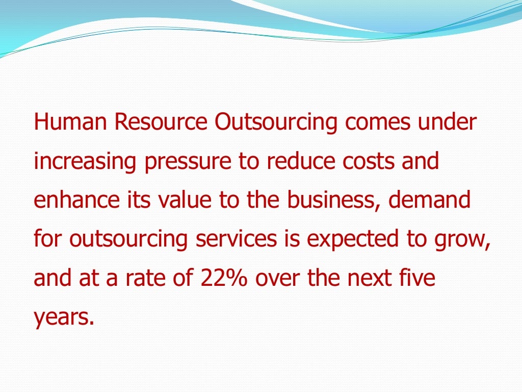 Human Resource Outsourcing