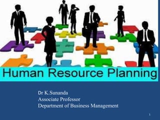 1
Dr K.Sunanda
Associate Professor
Department of Business Management
 