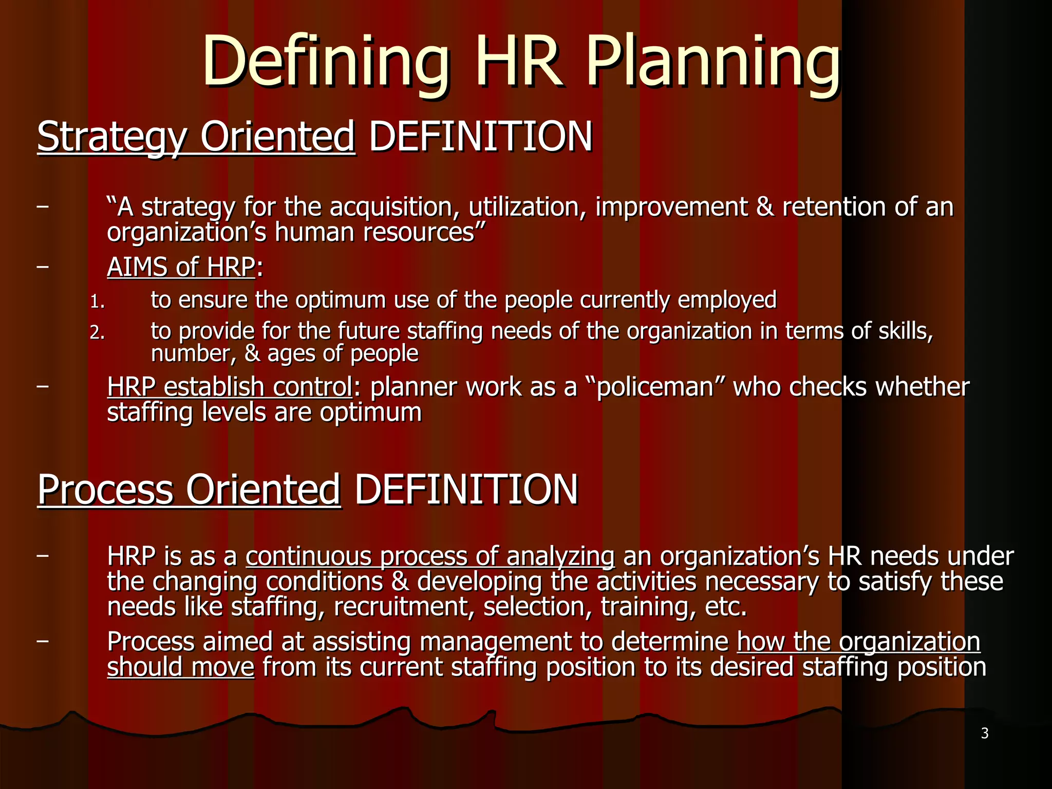 Human Resource Planning (Hrp) | PPT | Human Resources | Business