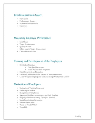 Human resource policy | PDF