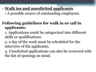 Human resource recruitment | PPTX | Resume Writing and Advice | Job Search