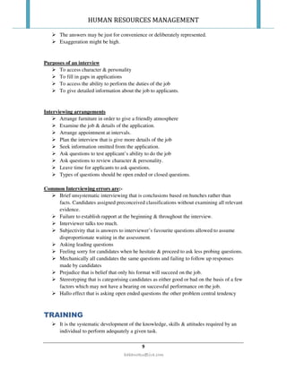 H R Block Interview Guide.pdf HUMAN RESOURCES MANAGEMENT | PDF