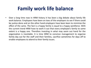 Human resources management and planning | PPTX