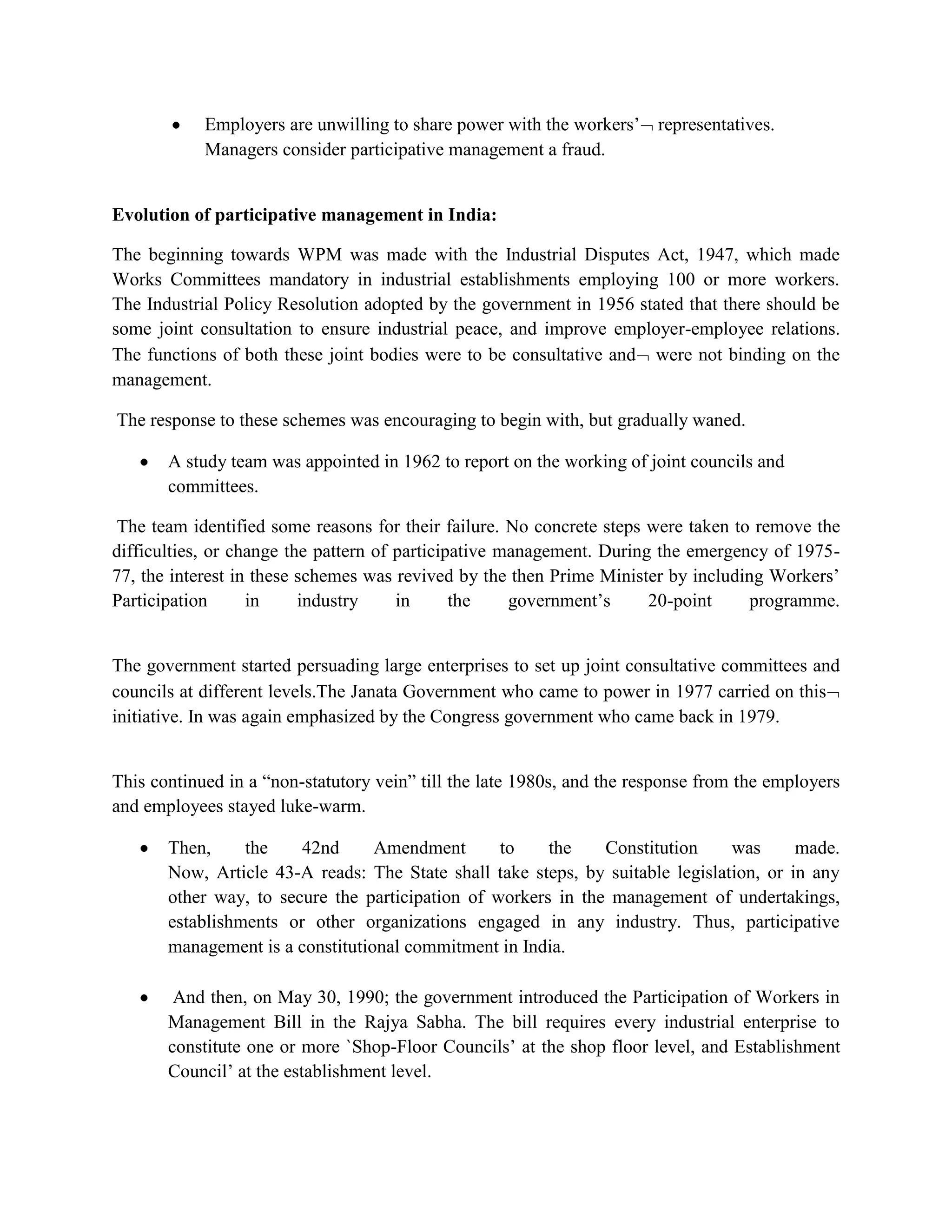 Workers get to see how their actions would contribute to the overall growth of the company.