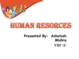 Presented By: Ashutosh
Mishra
VIII ‘A’
 