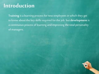 Introduction During Training Human Resource Training and Development | PPTX