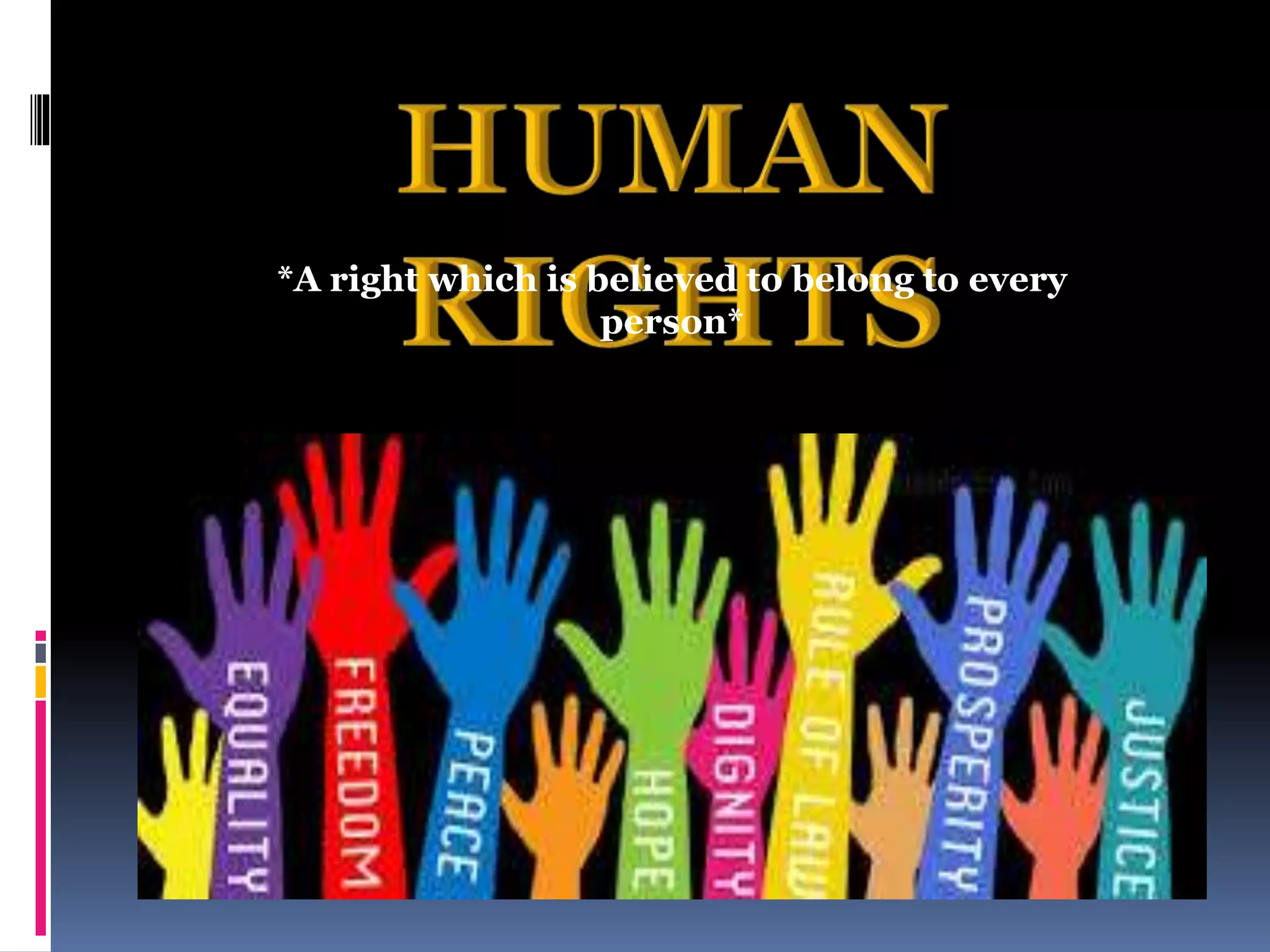 Human Rights | PPTX