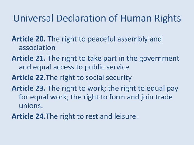 Human Rights | PPT