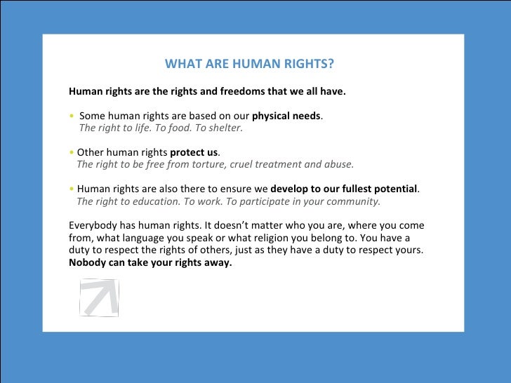 human rights thesis pdf