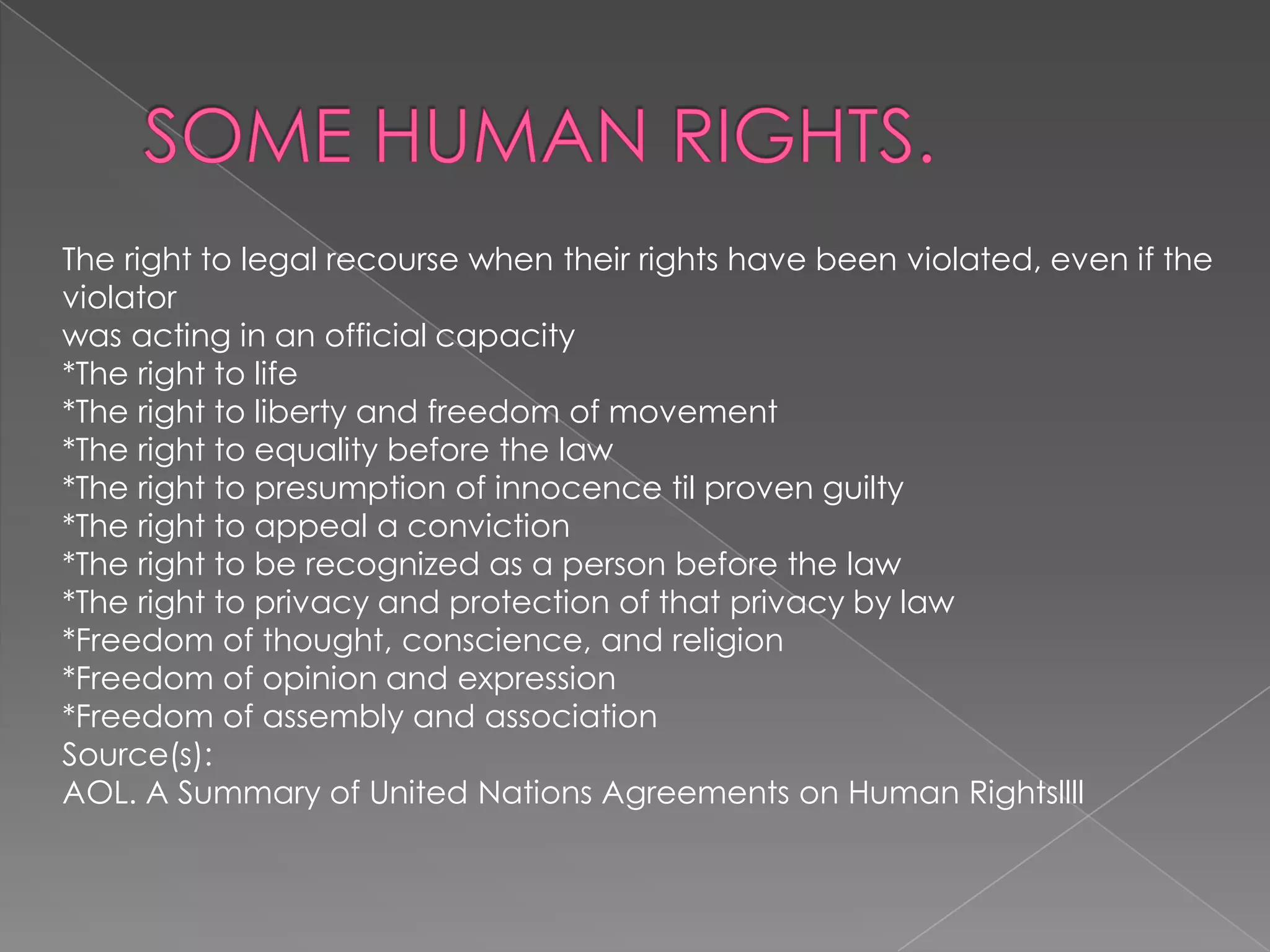 Human rights | PPT
