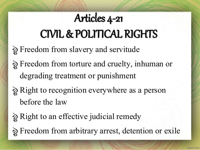 Universal declaration of human rights essay