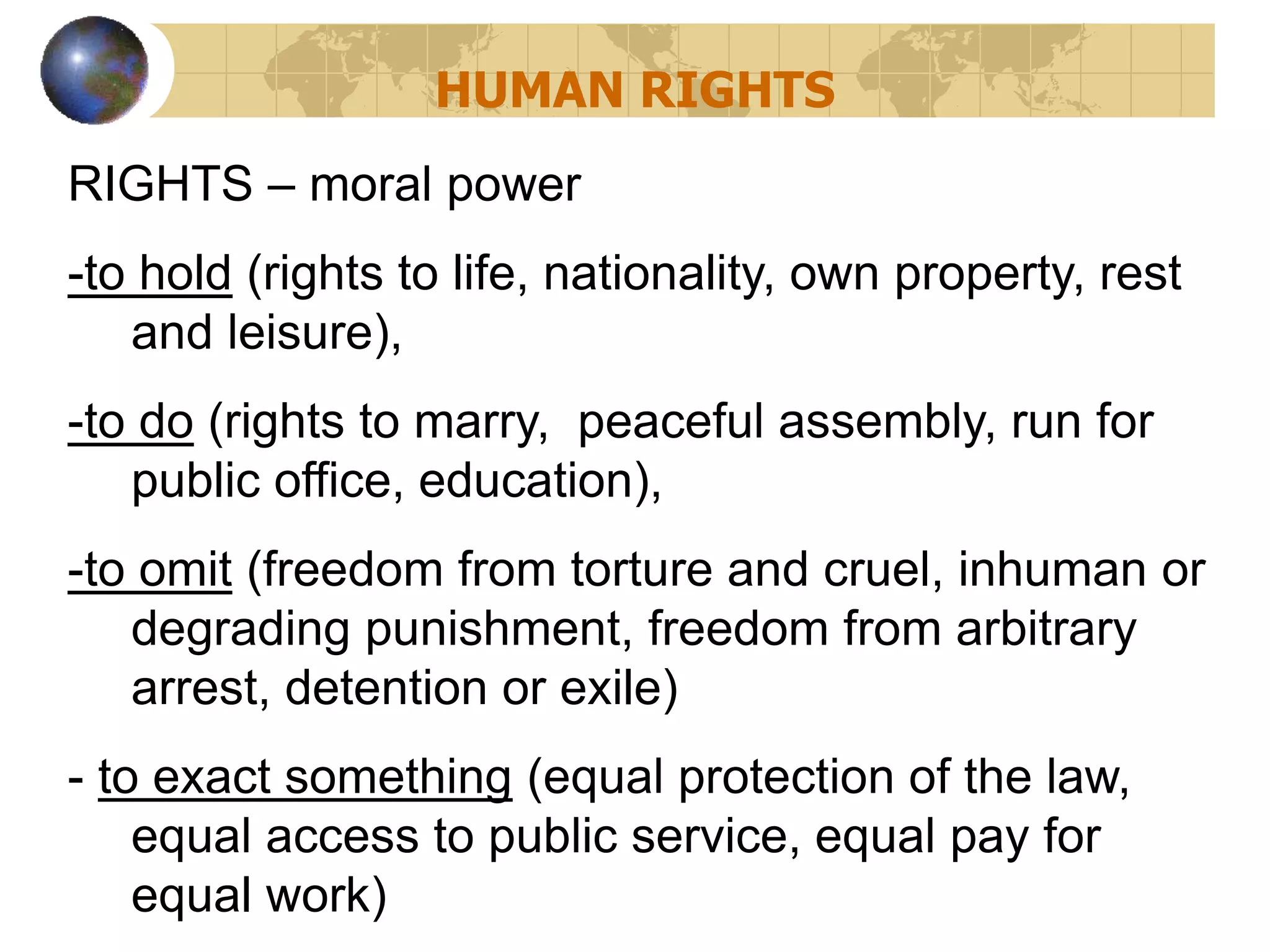 Human rights | PPTX