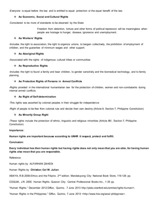 Human rights | DOCX