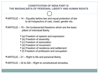 Indian Men Rights Human rights | PPT