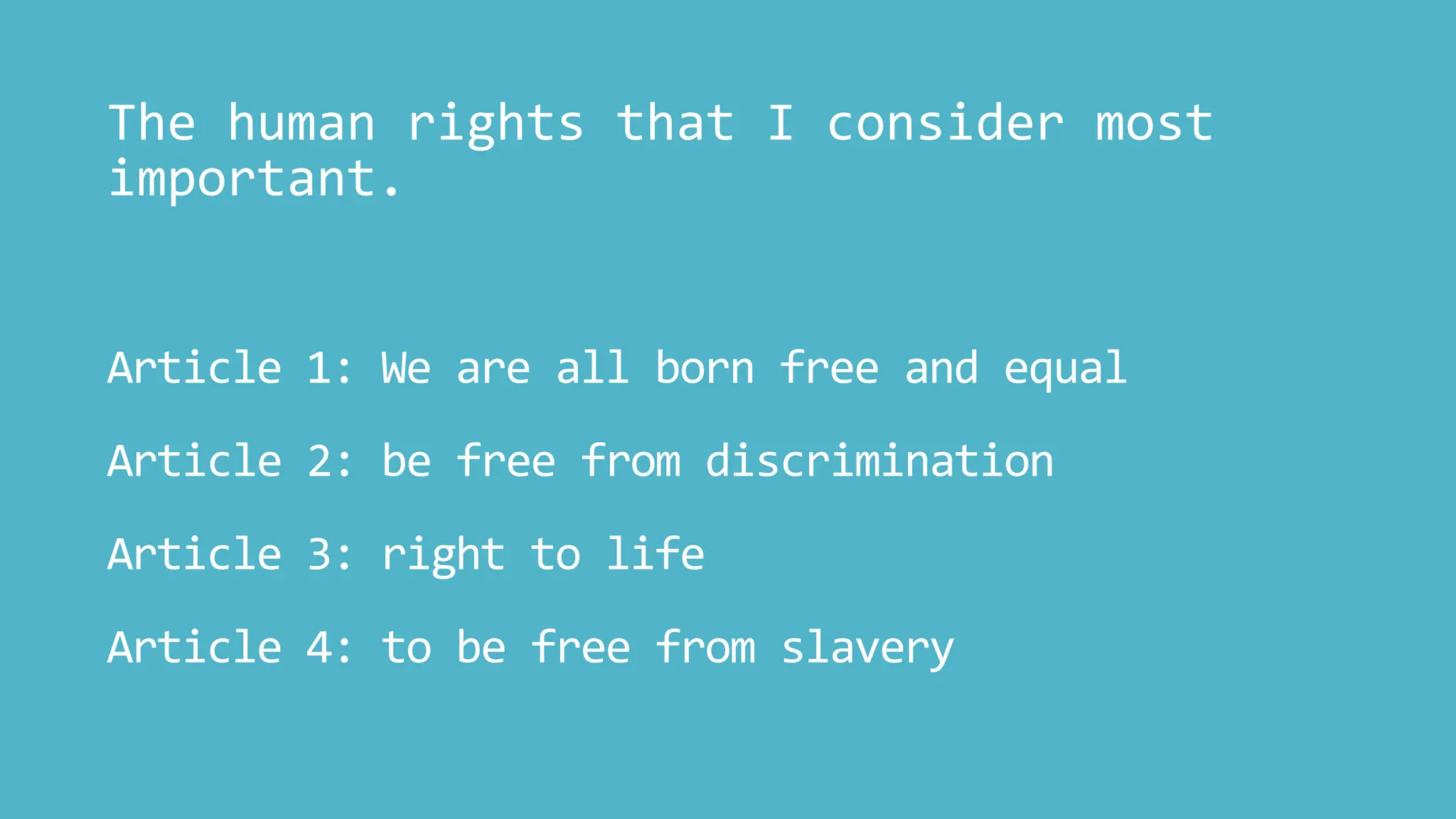 HUMAN RIGHTS around the world, power point presentation | PPTX