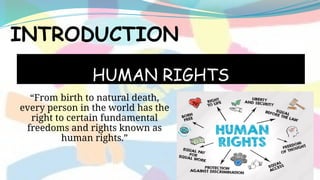 HEALTH AND HUMAN RIGHTS,importance of human rights | PPTX