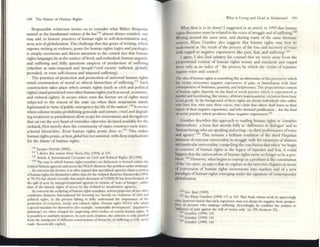 198 The Future of I-Iuman RightS
Responsible relativism mvites us to consider wlut Walter Benpllun
n:l.Illed as thejolmdaliolUlI violf"{f oftl'f /awl16 almost always entailed, one
may add, in historic practices of human right to sclf·dttcrmination and,
now, acts ofglobalization. The challenge that this genre ofwriting, which
exposes wrltmg as violence, poses for human rights logics and paralogicl>
is simply enormous and directs attention [Q the central fact that human
rights languages lie at the surface oflived, and embodied, human anguish,
and suffering and fully questions auspices of production of suffering
(whether as state-imposed and 'prople'fcivil society' inflicted, globally
provided, or even sclf-choscn and imposed suffering).
The practices of protection and promotion of universal human rights
entail construction of moral or ethical hierarchies of suffering.lI7
Such
construction takes place when certain rights (such as civil a.nd political
rights) stand prioritized overother human rights (such as social, economiC,
and cultural rights). It occurs when even the former set of rights stand
subjected to the reason of the state (as when their suspension stands
legitimated in 'time ofpublic emergency the life ofthe nation'.118 It occurs
when solemn treaties prohibiting genocide and torture, cruel and dcg:rad·
ing treatment or punishment allow scope for reservations and derogations
that eat out the very heart ofremedies otherwise declared available for the
violated. Not merely does the community ofstates construct such trans·
actional hierarchies. Even human rights praxis does so.119 This make:s
human rights prv::is, at best,global but not ullillf'nal, with deep implications
for the fmure of human rights.
116 Jacques Derncb (2002).
117 I <knve thiS notion from Ikc:na. Das (1994) ~t 139.
118 Article 4, Imemauon~J Covenant on Civil and Pollucal Rights (ICCPR).
119 Th4: wry in which hum~n nghu nuod~tes ~r4: fuhional or formed within the
United Nations .ncics and across the NGOs iI1ustr..tl: this problem nthet strikingly_
As conC4:m$ the fonner, It IS olkn ~rgued th:r.t s~ahud ~ncies claim a vo:rsion
ofhuman oghu fOt themseJ"," nther than for the vklbt«l. K:lt~rin~ Thrll~so:vski (1994,
~t 70-91) has shOWll ro:ccndy that much discour.il': of UNHCR has been focuse:d on
the riglll ofMCtsI by U1tl:rgovernment;LI .noes 10 VlCllms of 'w:oirs ofhunger', nthef
tlwl of the human nghl$ of xccss by the viobt«l to amebor.llrive agcnelcs.
Iu con«rns the Kulptrng ofhunun rrghu nurxbles, xtIviSI grapevme all too often
condemns Amnesty Internuron~1 for foCtwng 100 he~VlIy on Vlobllons of civil and
politic~1 rrghu, 11 the process failing to fully under.lund the imporuncc of Ihe
ptotl:Ctlon of eCClIIomrc, socul. and cultunJ nghts. Iluman ngllu NGOs who :.JdOpl
I Special mand.ltc for themsdvn (fOt OCiIniple, 'susurrublc dc....dopmclll', 'popubuon
planning') arc often chug«! for negk<nrlg Other bodies of crtICta! hurnan nghtS It
15 potndess to rnuluply Insunces. In each ~uch SltuatrOn, the crillcrsm rs onlyjustrfi«l
from the sundpoim of different constrUcttons ofhicnKhy ofsuffenng or evil, r.ucly
made theoro:uCllly exphcll.
What is LIVlllg and Dead in Rel~tivism? 199
What then is to be done? I suggested 111 an article in 1999 th..t human
rights diSCOUrse must be related to the voice ofstruggle and ofsuffering. 121}
Writing around the same time, and sharing many of the same thematiC
sources, Klaus Gunther also suggests that human rights may best be
understood as 'the result of the process of the loss and recovery ofvOice
with regard to neg'Hive experiences like: pain, fear, and suffering'.121
I agree; I also find salutary his counsel that we move away from the
proportional COlltext of human rights norms and standards and regard
these only as an index of' the process by which the victim of Injustice
regains voice and control':
The Ide~ ofhurn~n rights is somethmg like ~lIl1bbrrvialj"'r ofthrs proces~ by which
th4: victim overcomes neg;nive experiences of p~in, or hunllli~tion with their
consequences of muteness, p2$siVlt) and helplessness. The proposllion~1 cont4:nt
of human rights depends on the kind of soci~l prxtice which is ~rienced 2$
p~lIIful and humi1i~ting, like tOrture, arbitrary imprisonment, exclusion from basic
socul goods. In the background of these rights are ~!ways mdrvidu~l~ who suffer,
who hn-e fear, who raise these lIOices, who clalln that others shall liSten to their
report of thdr ncgau~ experience, and who demand justifK:ltion ...for the kind
of social practice whrch produces these neg;ltIvc ~riencc:s.'22
Gunther describes this approach to reading human rights as 'complex
universalism', a form that a!tends fully to 'difference in dialogue' and to
'human beings who arc speaking and acting-to their performance ofvoice
and agency,.I2J This remains a brilliant rendition of the third Hegelian
moment ofconcrete universality in struggle with the moments ofabstract
and particular universality, compelling the conclusion that when 'we begin
to conceive: of human rights as the It:g3cy of injustice and fe:ar, it could
happen that the universalism oflll1man rights turns no longer to be a pro--
blem'.m However, what begins to emerge as a problem is the constitution
ofthe 'we-ness', an aspect that we explore in the: next two chapters in terms
of conversion of human rigllts movements into m..rkets and of a n~
paradigm ofhuman rights emerging under the signature ofcontemporary
globalization.
120 Sec. Uaxi (1999)
121 Sec KlJU5 Gunther (1999) 117 al 123. nlal Asad, whose work he approvll1g1y
Cites, hOWl:VC:r 11151515 !lUI stich expcnen« mlly not always be lIe8;;lIIve from per.lpec-
tlvn of persons who uode:rgo ~ufTcrll1g. Acrordl1lgl~ he confinu Ius analysrs to
'rn~1C1l0n of pam against the: will of'llcl1m only' (at 129, footnote 22).
ott Gunther (1999) 135.
III Gunther (1999) 119.
1204 Gunther (1999) 1+4.
 