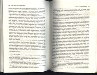 290 The Future of Human Rights
" ,
"
, 1._ 0" the Norms and dIe Commentary. All progr~lve
remains WT • r.- . .
codification ofIntern.:ltional lawvcntures, ofnecessity. negotla~cs these two
radically distinct realms of politics. The ,Nonns suc~eed l~npresSI~ly
when read as ammated by the politics ofdeslrt" that fUTmsh an Ideal Utopia.
The NomlS crr on the side not of cauti~.n but exube.r.lnCc.
E John Rawls reminds us all. such PUrsUits have a prospect
ven so, as .• b "Id
of qualified success when they seck real utopias Ulat UI on ;av:ulablC'
forms of moral sentiment-not idealistic ones that seck to transform
h Itogethcr. The question is: how onc may read accurately the
,=. (.1 rate direction and standinWv1;1.bility) of the moral senti_
progress u l C , . I b I C
, " ."". h- -mpant voluntarism of the Goa ompact and
menl, I...IUC!I t ... ,.. . I "
od £i 'sh an indicator ofprogress 10 mora sentiment such
company c ~ urnl 'g1 "b"I' . ,
c h ta~ '0' development ofhuman n us responsl I ItitS.
that setS a ,urt er s 0- 10 . .
"I bl b "", -,h ies discourse lIIdlcate a robust base for tht
Docs aval a e lIsm ... .
Norms?25 Is the moral sentiment emergent to some areas ralher .than
I L_~ d,26 Docs a moral reading of some patterns of busmeSli
across t Ie ll'Uoir . . , . f h
d d ornnr1te governance suggest a 'thm conception 0 timan
con uct an c ' Y - be ' 0
.gil )21 OoC's pragm.atism COllnsel parsimony, not exu r.mce. ne
I
n ts. """inst ho..... that by the moment of final adoption of the Norms,
lOpes 010- Y- h ' I which Will
the 'thin' :appro:aches prevail over all all or not mg approac I ,
surciy con-sign their futures to the normative recycle bill. subject 10
instant cyber deletion. 'fi d by th
A sumnury quantitative 'hc:adcount' of obligations SpeCI Ie . "I e
Articles 2-14 yields rar fewer obligations than those revealed by a smtl ar
_.... . h Co ntarv2!l Qualitatively. too.
count of obligations menuoncu m t e mme . r . I d the
. . . th · ly across the Aruc es an
the scope ofobllg2tlOns vanes r.I er munense fi 'lIIes
Commentary. ThiS happens at least in two distinctive w.ays: fl~t,~" les
obligations that may not be said to ensue from the text 0 ~rgat~~ns
emerge from the Commentary; second, not all Commentary 0 I
cast mandatory duties.
~ John lbwls (1999). I ' (. r buslntSS
" Much he~ de::.....nds not Just on the:: 'search for I1l(Iral umve::rsa S 0 ...-s of
,,- . . r to' only cerlalrl '1"-
bUI on Ihe fdt neceMlty 10 lilllit Ihe e::xtcnSIQ/1 0 norms F (20113) S6l
" d '0"'--' c __ ThomOlS W. Dunfee and limolhy L. orl ~
oorporanons an.. ........ =<=.
al 567. Sc::e also DunfL'C (1999). . ' . III Ihc ~renas
2ti Alre::ady, the Norms deftly adv.lnee:: .11I0ra~uman nghts senumenlS
of conSumer ~nd envlronmenu1raghls III Articles 13 and 14. I'- b SIChunlln
n Sec (or example::, Thomas Donaldson (1989) who argues that)""," ~
" 1 I nons
riglilS re::sponslbllJtles may e:ae::nd to mu unatlona corpon . h ComlllcntifY
21 Much of rourx dc::pc::nds on ways ofcompuullon; on my e::~ulII,I e
providc::s for more Ihan the ovcnl1 sum of 105 spc::cafic obhg;auons.
Mar~t Fundame::nulisms 291
First, manifestly, even a most parsimonious code of human rights
responsibilities of all business entities should include Article 3 type obh-
poons that forbid these from benefiting from
wu ( nmes, crimes :against humanity, genOCide::. to"ure, forced, or compulsory
),bour, hostage taking. extra judicial or summary or arbllrary executions, olhe::r
ytObtions ofintematiorul hUnUlln:.uian law, and othe::r cnmes :agaInst the:: human
personas defined by inlemalionallaw, In puticulu internauonal humanitarian law.
Equally Justified stands the Commentary extension of thiS obligation to
'"stCUri£y arrangements for tr.lnsnational corpor2tions and other business
CIIlrfPrises' in a post-Ken Saro-Wiw.a world ordering. In terms ofimple-
mentation, such violations ought to incur heavy civil liability for the
ratitution and rehabilitation of violated peoples and work2ble proposals
iDr criminalization of stich COrpoldte conduct.29
Second, Pan E (Article 10 alld its :accompanying Commentary) obligat-
.. duties of 'respect for national sovereignty :and human rights' remains
wholly consistent with a 'thin' code prescribing positive oblig<ltions. Such
.code would, in my opinion, exclude omnibus oblig<ltions articulated by
*Commentary 'to respect the right to development', or even the more
..,-avatingly non-sp«ific yet comprehensive oblig<ltion to 'encouldge
IOciaI progress by expanding economic opportunltlcs-particularly in
ftloping countri~ and most importantly in the least developed coun-
, The aspir.ation thus articulated is laudable but overbrmd. Thus. the
IIau oblig:.tions subjecting expansion of 'economic employment' to a
IlEber n gorous regime of obligations (particularly Articles 5 relating to
:dMId labour, Article 8 relating to ·remUller.ation that ensures an adequate
......rd ofliving' with further obligation 'towards progressive implemen_
.aon,' Anicle 9 relating to the insistence on workers' assoc:iational rights
collective bargaining, all variously and fulsomely clabor.ued by the
Commentary) furnish future sites offierce contention. A 'thin' normative
Jltbging would highlight the more cmci:al non-negotiable elements,
II.vingequally vital human rights responsibility performance to achicvc_
_l over designated time pcriods..lO
llurd, the 'tldnsparcncy, accountability, and prohibition ofcorruption'
41t1igations under Article 10 remain inadequately anicul:ated by the Norms
~
30 Con«tlling Ihis, see IlaXi (2000) alld Ihe:: IlIeralUre therem Cited.
On t h ll register, e::unously Ind polg:nant!y, lhe V~I"IOU~ ID1UIIIon tlilles pre::scrii:M:-d
WTO agreements proVIde a good enough modd for planmng IranSllion for
...",'",,,~Implemenucion of corporate alld bU5L1~ human rightS responSibilities.
r l...L may not. h~r, be: Justifiably heard 10 JaY dUI such extended penods
'"IlJCrcntly ul1re~li..o;tk.
 