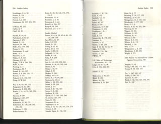 334 Author Index
Nordlinger, E. A. 98
Norn~, A. 124
Norris, C. 193
Norval, A
.J. 148
N~unl, M. 117.213, 270
O'Brien, M. 115
Ophir, A. 7
Osicl, M. 30
Parekh, 8. 44. 45
Pashubnis, E. 8. 62
Palerson, ). 271
~thak. Z. 150
Pe<:heux. M. 148
Peffer, R). 194, 195
Pennll. S. 115
f'l:tersmOlnll, E. xviii
~ttil , I~ 37
Picciono, S. 73
Pitkin, I I. F. 126
Pittman, ). R. 40
"'t;g<. T. W. 6. 286. 296
Pollis, A. 193
Pontlng. C. 4
Poulantta5. M. 7
Pound, R. 163,1!J7
Power. S. 8, 100, 133. 171
Powers, T. 171
~h M. S. 142. 143
Pring. G. W. 260
ROli, S. M. 65, 201, 21 I
Rajagopal, 8 . 21, 120
ROlmsastry. A. 254. 286
Rawls, ). IS, 16,99, 162, 290,
298
Rieoeur, P. 149
Ridgway, ). 267, 297
Rifkin, ). 244
Robcruon, G. 30, 171
Robcnson, R. 130. 238, 242,
245, 266
Robinson. C. 186
Rohit-Arnau, N .
Rony. R. 20, 38, 142. 176, 179,
194-5
Rosemont, II. 41
Rounder, L S. 36
Rousseau, ).). x;ri"
Row!:II, A 256, m
Ruigrok, W. 238
Rummel, ). S. 4, 54
Sandel, Michel
Santos, B. 6, 16, 35, 47--8, 89, 155,
172, 208, 2J4
S.
uo-Wiwa, K. 60
Sathe, S. P. 109
Sayyid, B. 182
Schlag, P. 12. 81
Schon, D. A. 115
Searle,). 208-10
Sedgwick, S. 130
Seider, R. 136
Seila, A Y. 238
Sen). 70
Sen, A 141. 212, 235, 245
Shanm, A. 36, 41 , 162, 166
Sherry, S. 82
Shiv.Jl, I. 16, 47
Shblr, ). 39
Shohat, E. 186
Siddiqi, M. S. 93
Silver, B.). 49, 69, 205
Simmel. G. 121-2
Skbir, L 88, 239, 242
Smith, A M. 190
Smith,). 211
Smith, S. B. 166, 167
Snow, D. A. 201
Spelman, E. 135
Spivak, G. C. 182. 185, 246
St. Clair). 267. 297
Starn, R. 186
Steinmeu. G. XII
Stiglmayer, A. XII
Stone. J. 12, 44, 128. 163. 179. 278
StnUS5, L 43
Sunder Rajlln, R. 150. 159
J
•
Sunstein, C. R 170
SWift, A. 142
Tmlbiah, S.). 41
Taylor, C. SO
nylor, M. 167
Teson. F. 193
Thompson, E. P. 260
Thompson, G. 236
Thompson, ). B. 1
Tilly, C. 236
Todd, E. 171
Tonusevski, K. 198, 221
Touraine, A.
Tra-week, s. 22
Tmbek, D. M. 234
Tuin, P. 44, 45, 54, 62, 78
lldder, R. V. 238
TmTlOlIlOV, V. A 208
Turner, T. 178
lWAIL, 48
us otIkc of Technology
Assessment, 267, 270
Unger, R. M. IS, 98
Urry, ). 116, 242, 266
VilOria, F. 13
Willerstcm, I. 70, 237
v.I.lsh, E. 201
Wilier, M . 296
v.I.u:mun P. 70, 204
Authoc Index 335
Watts, M.). 72
WeIlTlmg. T. 36, In, 195
Wemberg. A. M. 271
Welllgmner, R. A 121, 122
Wetssbnxlt, D. 'En, 282
Weltr., E. D. 8
Weston. 8. II. 46, 265, 266
Wiesbcrg. R. 48
Wiggcn, O. 296
Williams, A 285
Williams, R. 44
Wilson, ). 206
Wilson. R. S. 136
Wilson, R. A 130
Witchell, J. 136
Witt, C. 14
WiItb'Cnstcin L. 8, 138
Woodiwiss, A. 23, 236
'W'right. S. 271
XIX; Article 19, Internationlll Centre
Agamst Censorship, 1S<i
Yongun. II. 41
Young. I. M. 152. In, 302
Young. R. 35, 128, 176
Zx. L 147, 162, 167
ZlIdck. S. 296. m
ummlt, A. m
2.i~ek, S. 82, 160, 167, 175, 191
Zwi, A. 102
 