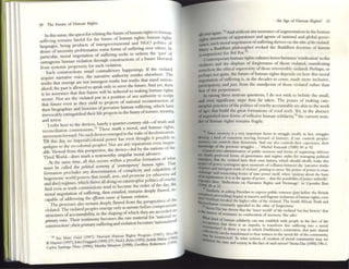 30 The Future: of I-Iuman RightS
In this sense, the quest for relating the future ofhuman rights to human
suffering remains fateful for the fumre of human rights; human rights
I:mguages, being products of intergovernmenul and. NGO politics of
desire of necessity problematize some forms of suffenng over other!>. 111
panicular, m01'21 negotiation of suffering sec~ to redress the 'pa~t' of
Olttl'2g':Ous human violation through constructions of a future liberated
from systemic propensity for such violation.
Such constructions entail contradictory happenings. If the vIolated
acquire nartati~ voice. the narrative: authority resides elsewhere. The
truths that emerge are not insurgent truths but truths that stand nation-
alized; the past is allowed to speak only to scrve the futll~e. And yet, the:re
is no assurance that that future will be rethercd to makmg human nghts
secure. Nor are the violated put in a position of any authority to sculpt
that fmure even as they yield to projects of national reconstruction of
their biographies and histories of pervasiv~ huma." suffering, which have:
irrevocably extinguished their life projects 111 the htany oftorture, tyranny,
and terror.
I refer here to the devices, barely a quarter-Celltllry old--of truth and
reconciliation conllnissions.13 These mark a moral, and human nghts,
movement forw.ard. No such devicesemergcd in the wake ofdecolomzauon.
lin this day, no imperiaVcolonial power has even thou~~ht it poss.,ble to
apologizt to the ex-colonial peoples! Nor are any reparations ~en Imtlglll-
ablt. VicwW from this perspective, the device-led by the nations of the
Third World-<locs mark :a noteworthy s-ingul:ar moral advance.
At the s:ame time, all this occurs within :a peculiar foml:ati~n of what
must be called the political «o,lom)' oj 'contt'mporary' humall nghlS: That
formation precludes any detcmlination of complicity and culpability ?f
hegemonic world powcrs that insull. arm, and promo~ (or.~thelW1sc aid
and abet) regimes, which thrive all along on austrOphlc poi1tlCS ofcruelty.
And even as truth commissions tend to become the order of the day, ~he
moral negotiation of suffering, thus entailed, remains deeply flawed, 111-
apable of :addressing the tjfi£itnl (austS oj lumlan violatioll.
The processes also remain deeply flawed frolll the perspectives of.the
violated. The violated p«>ples emer~ only as uaffalt'5before C01nprOnllS
tiC
structures ofaccountabiIity, in the shaping of which they are accorded no
primary voiu. Their testimony becomes the raw material for 'national rc~
construction'; their primary suffering and violation becomes 'nationalized
7) Sec Marc Oskl (1997): H arvard Human RIght! Prugnm (1997): pl"1~ilb
D. I.hyner (1997>: John Duggar<! (1999) V7: NellJ. Krm:(1995):JOOllh Shklar (I::::
earlO$ Sanuago Nmo (1996); Martha Mumaw (1998); GwITre:y Robertson (1
An Age of Iluman RightS? 31
aU ~r ~m .74 And without any assurance of:augmenution in the huma.Jl
righb sensitiVIty of apparatuses and agents of national and global gover-
nance, such mor:al negotiation ofsuffering thflves on the tthic c{th, vioI4ltd.
~ny a Buddhist pllliosophcr evoked the Buddhist doctnne of kanma
(comp4s.!.ion) for Pol Pot.~s
Contemporary human fights cultures hover between 'retribution' to the
..,;obtors :md the. displays .of.forgIveness of those violated, manifesting
somehow the e~h,eal supenoTlty ofthose irreversibly VIolated. Ptrh:aps, or
pcrh:apS not quite, the future ofhuman fights depends on how this monl
negotiation ofsuffering is, III the dcc:ades to come, made more inclusive,
participatory, and JUSt , from the sundpoint of those violated rather than
mal of the perpetrators.
In raising these anxious questions, I do not wish to belittle the small
and even si~ificant, steps. ~hlls far ukcn. The praxes of making cata~
strophIC practICes ofthe politics ofcruelty aCCOllnt:able arc akin to the work
of agt'S .th:at build the great formations of coral reefs. Yet, in the absence
ofangUished ne:-v forms of reflexive human solidarity,16 the current WOIl-
drr ofhuman nghts remains fragile.
,. 'Smee memory IS a "ery Imporul1l fxtor m struggle (really; 111 fxt. struggles
cIrwdop a kind of COllSClOUS IllOYIng forward of hIStory), If one controls peoples'
~ one: controls thclr d~IOIsm And olle also ....mro'· .,~., ._ .C
kn irdgc of I _ . ~V .. u ..., _ .•.~ne nee, u.elr
~::I I l(' prrvM>US stmgglc::s... : MlChc:l Fououh (1989) 89 at 92.
deari ~r admlluslrauo n of publIC Ill('mory and fornu of orgamzmg oblivion
~y :rrferred fornu of govc:mMlCe aud )"egJlll(' styles for marugmg pohricr.1
,f lit the VlObtcd hm: their 0W11 hutory. whICh should Kk~ly ma~ this
~ < pcJY.'Cr commgc-m upon moments ofcolhslOn bc:twcc::n thc 'rnr.rr.lti~ truths
pow.:-r ~rxI. lIlsurgem truth ofVlelllfiS', pumng to stress 'the power ofpowt: to
:"-:'; and tonne:nnng fomu ofsute power Itsc:lf, .....hen 'aJlXK)US about :hc:=
1.Ipawm~~. It ISIn the: agony ofpov.~r... .rut the POSSlblhty ofJUSUCC" In~IIs'.
(1994) 28 n 32: Rc:f1ectu)tIs on NamllUve Rights and VlCtmuge', 111 Upc:ndn Baxi
" .
Similarly In aski P:t h
Qlnd,lIon ' _ ng noc- e:1 to expre» pubhe relllon!! (just before the British
Ind Oorfj PTlXttdmg.'S bcg;m) al massIve and flagr:lIIt ~at1ons ofhunlan nghts ("Ycn
~ha:un Invoked Ihe higher ethic of the vml~ted. The South Afncan 1hJth and
1& Vee ~ consundy appc:alcd to Ihe e:duc of fOTglvencg.
• the h~: :..has shown du! the 'lnnct 'NOrld' of the Vlolatc:d 'too m.s history' thai
'RIu ty 1"eS1SUnec to eonfiscallon of lIIe:moty. She aslu:
t kind of hum I .._
~-'IU I an 50 1u,aT1ty can one cstabhsh Wldl people: III thc face of th,
...... on tlat the . I
COrnrne:ntl > I re IS an nnpu.'iC to tnnsform tillS ~ulTe:tlng into a monl
COIkctrvcIY~~n ~here a WAy III whICh OurkllCIIII', COntentIOn, thaI pain shared
1liiy be r.... trarufonned to bear WIllies.. to the monl hfe: of the comlllullirv
....UTtec!Cd> 10 m. f .,.
IIIDunon the . W t l)otlOI1S 0 creallOtl of monl coTIIlllunrty lrnIy we
State :mel SOCiety in the fx-e of such terror? Vttna Das (1995) 19()..1.
 