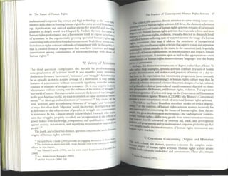66 The Future of Hum~" nights
multinational corporate big science and high technology as the ve'Y'on.
sutuuve difficulties in frami ng human rights diSCOurse around biotcehllol~
ogy, digitalization. and uses of nuclear eLlerb'Y for peaceful ~nd war~hkt
pu~s so deeply rt.:veal (sec C hapter 8), Further, the v~'ry dl'i('ourse 0(
human nghts performance and achievements tends to expo~ new forms
of scienusm In the exponenually growing speciahst human rtghts tafIt
concermng tndicatorslbenchmark&lmeasurement. Both the~e ~re:nas con,
front human rightS activism with tasks ofengab'Cmt:m with 'technopolitics',
that is, creative forms of engagement that somehow construct and imt;U
conversation among communities of science/technology With those of
human rights,19
rv. Variety of Activisms
The tlrircl question complicates the ter rain by problcnutizing
conceptUalization of 'activism' itself! It abo straddles many Important
distinctions betweell 'movement', 'resistance', and 'struggle', ActIVism lTUy
be so episo{hc as not to acqUire a vis;age of a movement. It nuy parukt
features of a movement WIthout necessarily signifying even the rem()l:(
reSidues of relations of struggle or rCSI!>tanCC, Or. It may J,cqUire features
ofrcsistance wlthOlit coming ncar the richness ofthe notion of ~trugglc:,llI
In a world ofhistoric MarlClan/soclalist moment, the keyword was 'Strt1ggk',
In the post-Marxian world, we trade in symbols so value-neutral a~ 'movc-
Illcnts,21 or Ideology-lInbued notlOI1S of'reslstance',22 My chOice of ~
temt 'activism' aim!> at eomblfllflg elements of 'struggle' and 'reslstancc
III way:. that allow bC)lh 'objective' social theory-type descnpttoll as wdl
as deference to the subJcctlVines of peoples III struggle and commullluts
ill resistance, In this I almost wholly follow Michel Foucault who "WO'r
' , I effects 0
tains thaI stmggles, properly so called, are 'an opposition to I Ie
power linked with knowledge, competence, and qllaliflCatiOn-struggl
ts
agaUlst secrecy, deformation, and mystifying representatton IInposed on
1
,21
peope, , ' I ' o r i C
Thefouffh, and related but dlstmct, question concems the: SOClo- list
origllls of human rIghts actiVism,
d
t Ihl'~ ISSues.
19 Rlchnd Pierre Cbude (2002) provuk5 an cnS"smg I"cU5)IO!l" 1vill
h
"
u~111 ~lll' I-'
:10 The dlSlmCtlOn~ dr.Jwn here W1l1, [ hope, b«omc ck~r III t c 'u "lq
uffered In thiS chaptcr. UI'CuJp ~
21 !>tt, M;!.nuel Dstcl1, (1996), and for loOlllC nuJOl' dl....gr«Ill<.1U.
12(00).
:u See, U~I~kl15hn~n IhJ~~1 (2003),
n MIChel Fouc~ult (2000) 330,
The PractICCS of ·Contcmpon.ry' Hunun RIghts ActiVISm 67
rebtcdfifib question direc,ts,attentIon to some ~cxin~ I~~ues con-
~ fOrTl1sofhunlOl11 rights acuVls',ll, OftheSt', the dl!>unction belWtell
~ d tfu(wral forms ofhuman nghts activism remalllS ofpal'2l11oum
"...an S Episodi( human r~gh~ activism, that responds 10 here-and-now
~d human rights. Vlolatlon, crUCially dlfccted to dlll1l1l1sh lived!
::::;-tcdhuman suffcnng, mayor may not assume the Visage ofa human
m~ment, Nor may it address the structures of human/social
~,S/nIC/ljral human rights activism that :lSplfes to state and suprastatc
~ reform attends, in the main, to the causation (and, hopefully,
mtrasaJ) ofhuman righdessn('Ss; its intentiorulities and impacts remain
Ilwayl mdcterminate. It re,lrui~ open as,well to the approprianon--even
.-imi1ation-af human nghts msurrecuonary langu~ mto the heavy
.... ofgowlTWlce.
Ferbaps, this distlllction remains one ofdegree, rather than ofland, To
.. rather large examples, episodic activism combats practices of hostile
..... discrimin:Hion and violence and practices of torture 011 a day-to-
.,... in the expectation that incremental progression (now curiously
~. 'gender mainstreaming') in human rights culturc Illay thus be
.. cr.t.whereas structural activism blueprints deSigns ofsocial, cultural,
_potick:aJ revolution (macro-level transformations) that seek to dimi-
_propensities for human, and human rights, vloJatton, The asplTation
".programmeof action writ largt' 0 11 the Convention on Elimination
IIfDiIcrimirution Against Women (CEDAW) (the Women's Convention)
..... a most conspicuous result of structul'2l humnl rights activism,
n:Iwbuus (as Pierre &urdicu described modcs of ~uled disposi-
-).: or the matrlccs, of human nghts acuvism matters decisively for
.,~plation cona:mi,ng the future of human nghtS: thus, for ex-
-..e. b grc;!.t decolomzauon movementS-the harbingers of'contem-
~J' tunan rlghts-differ very greatly from some current movements
-l'CnWn h 'I
Plllir:itsand eavi y resourced by m:e~as aid, trade, and development
--1ICadi programmes and by multlllauonal corporate philanthropy that
-... nghly marks the transfonnatioll of human rights movements into
ts markets,
110e __, V. Questions Concerning O rigins and H istories
"'-- -:-" «I' <cd b d"
'-.unt on ' ut IstmCt, question concerns the complex socio-
...... oo:ns of human rights activism, I luman rights actiVIst praxt"s
CU!tutllly cmbedded and ;!.utonomous, These also remam
 