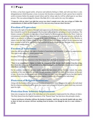Human Rights Mentioned In Quran | PDF