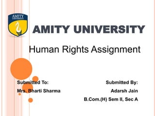 Human rights | PPTX