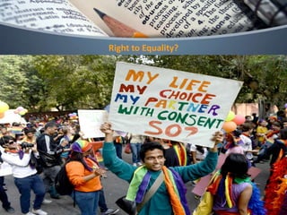 Right to Equality?
 