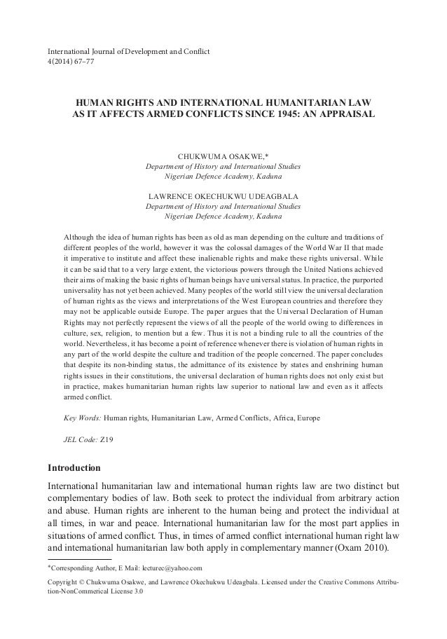 Child soldiers essay