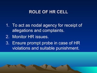Human Rights and the Indian Armed Forces | PPT