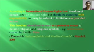 Human rights are not absolute | PPT