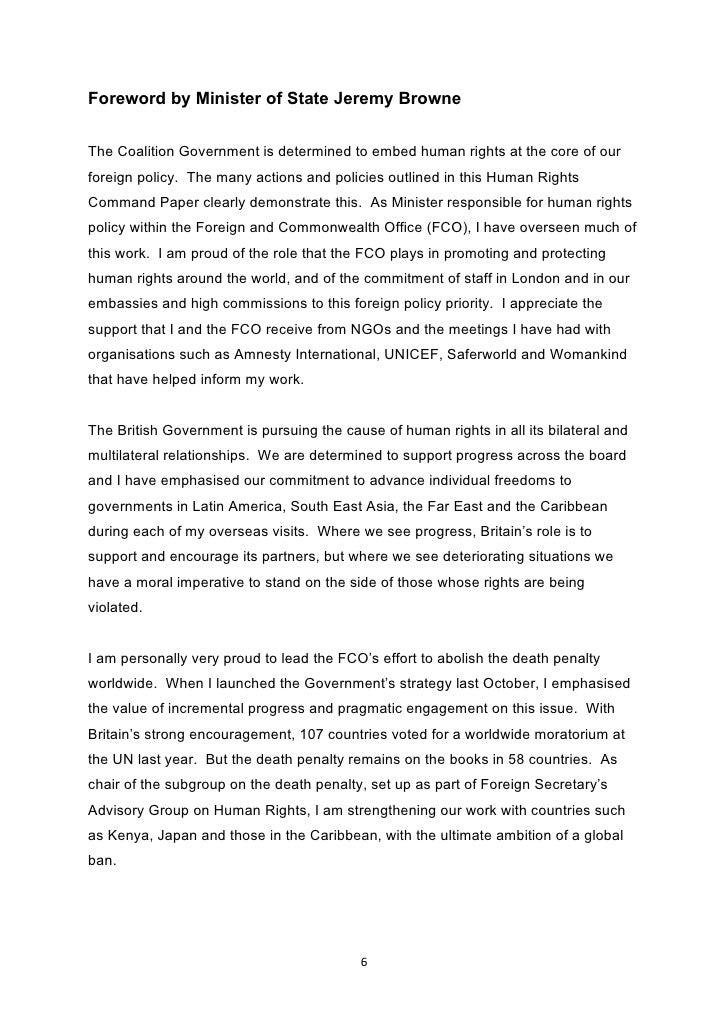 Human rights and democracy essay
