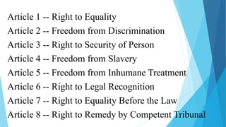 Human rights education | PPTX