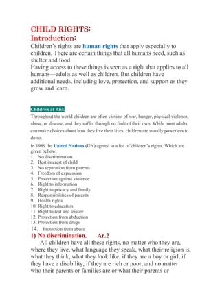 Human rights Final term.docx