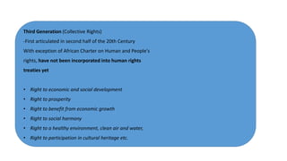 Human Rights origin and development | PPTX
