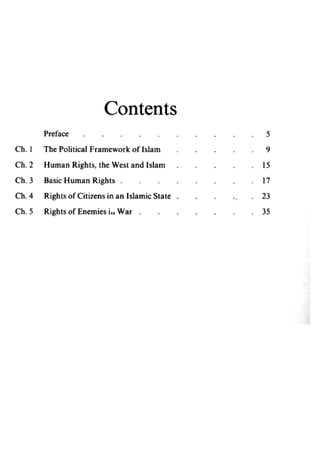 Human rights in islam | PDF