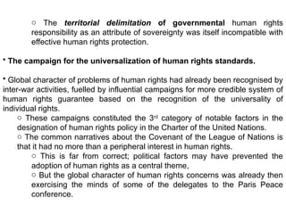Human Rights Incompatible Human Rights Law- Lecture Notes - Abreha | PPTX