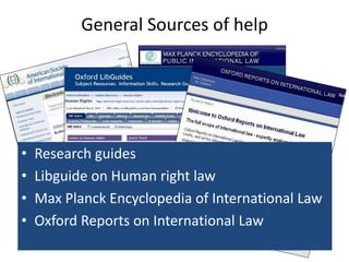 Human rights law resources | PPT