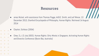 Human Rights Lesson | PPTX