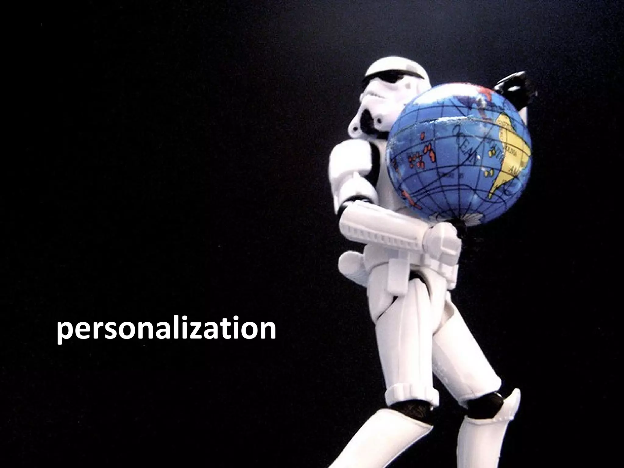 personalization
 