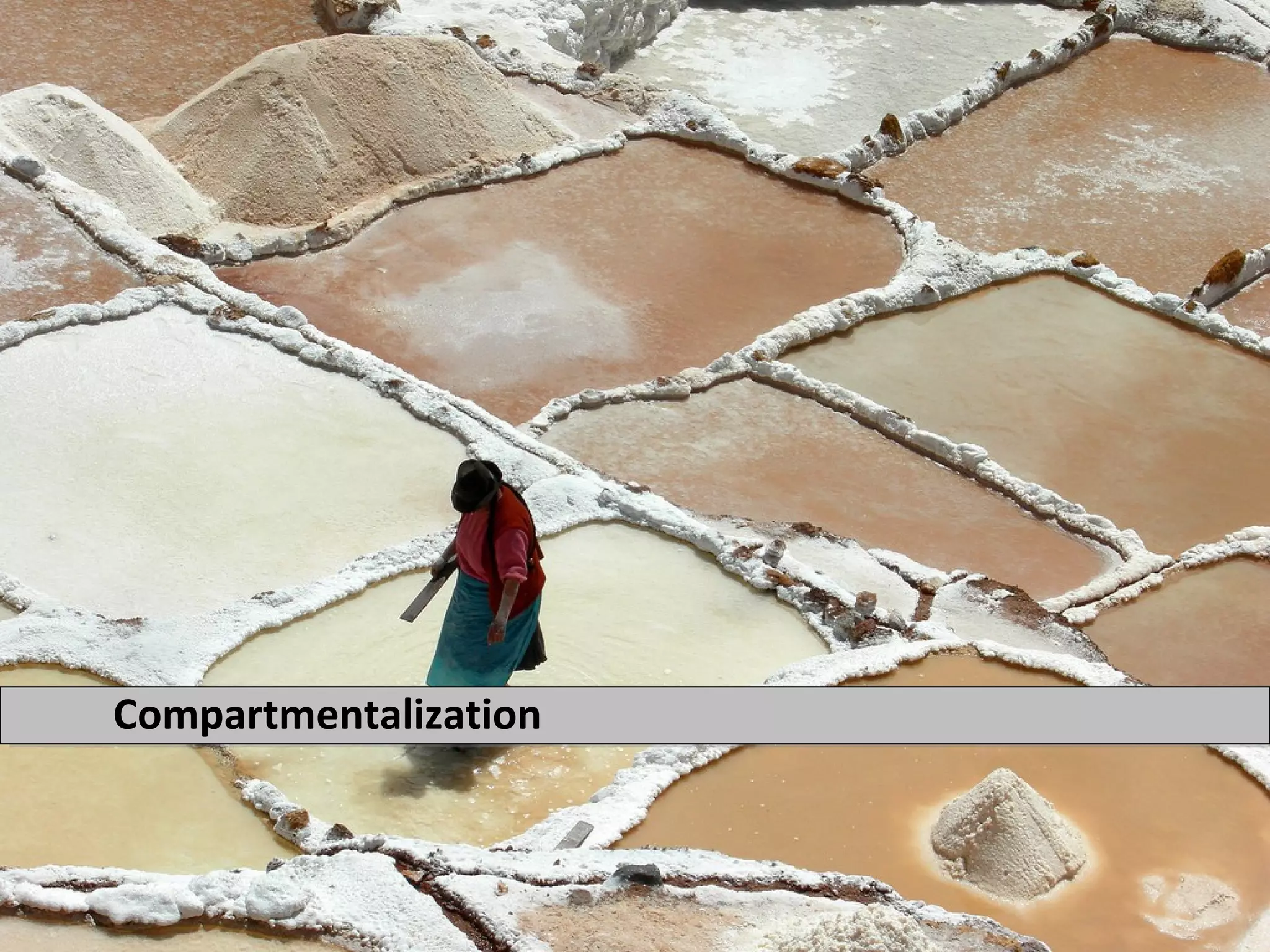 Compartmentalization
 