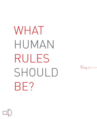 What
     Human
     Rules
     should
              Easy




     be?
10
 