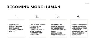 Humans and machines being human in the age of ai | PPT