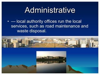 Human settlements and urbanization