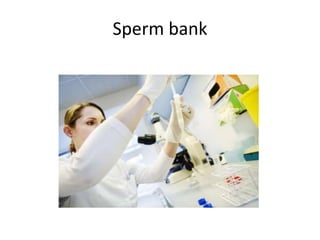 Sperm bank
 