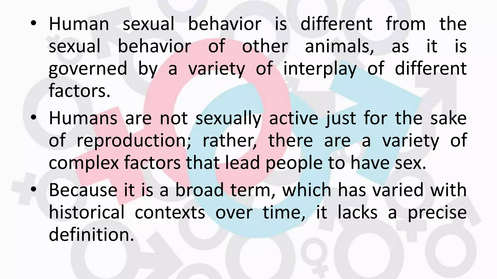 HUMAN SEXUALITY | PPSX