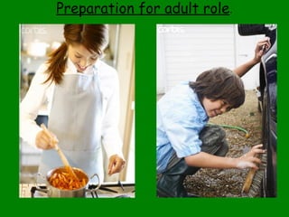 Preparation for adult role . 