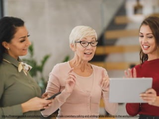 https://freerangestock.com/photos/142291/three-female-coworkers-talking-and-smiling-while-standing-in-the-workplace.html
 